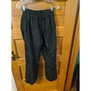 Sportina Black Ski Snowboard Pants Size 8 Lined Women's